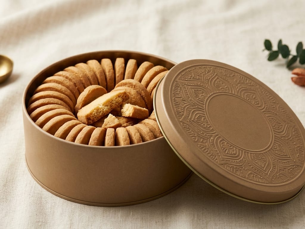 Brown Butter Cookie Tin